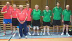Die Endspielteilnehmer im Tauberpokal der Herren Kreisklasse A, von links: ETSV Lauda III und SC Grünenwört II.