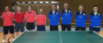 Die Endspielteilnehmer im Tauberpokal der Herren Kreisklasse C, von links: ETSV Lauda IV und VfR Uissigheim.