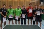 Die Sieger im Wettbewerb der Herren S-Klasse Doppel. Foto: Wolfgang Appel
