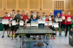 Die Siegerinnen und Sieger der Wettbewerbe Schülerinnen und Schüler A, B und C. Foto: Christian Behringer