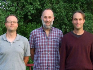 Die neu gewählten Jugendwarte Frank Schwager, Achim Ansmann und Marcel Münkel (v .l. n. r.).