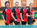 Die Siegerinnen im Tauberpokal der Damen in der Saison 2017/2018: TTC Bobstadt.